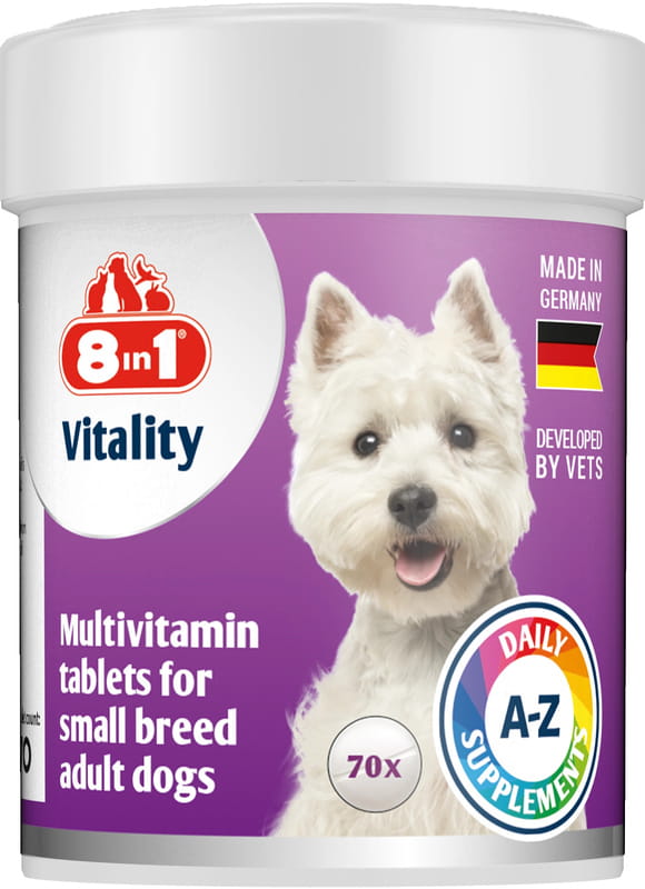 8in1 Vitality Multiwitaminy Witaminy dla psów małych ras 70 tabletek.jpg